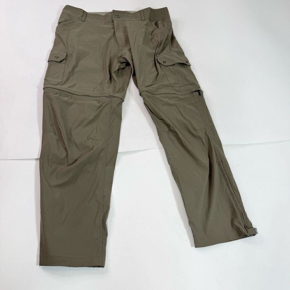 Kuhl‎ Pants Mens 38x30 Gray Cargo Stealth Zip Convertible Hiking Utility Outdoor